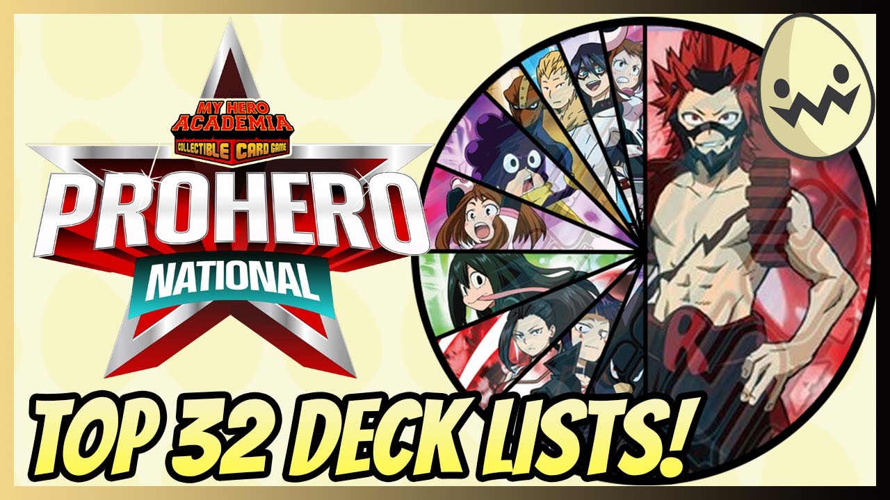 Five MHA CCG: Heroes Clash Decklists - Maindeck - Shuffle and Play!