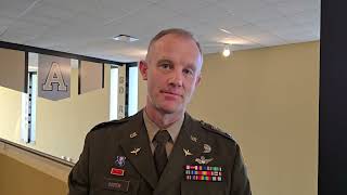 West Point Projects Day 2025: Lt. Col. Wes Ogden Describes Cadet Team Projects