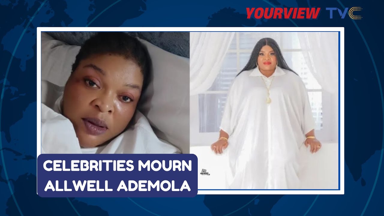 Heartbreaking Moments as Celebrities Mourn Nollywood Actress Allwell Ademola at Service of Songs