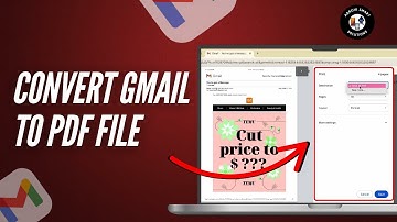 How to Convert Gmail into PDF