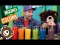 Colorful Creations: A Fun Experiment in Mixing Primary and Secondary Colors