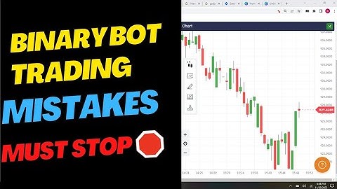 Big Mistake That Binary Bot Traders Must Stop.