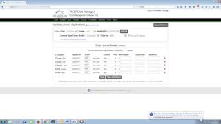 How to reprint licence application summary sheets screenshot 4