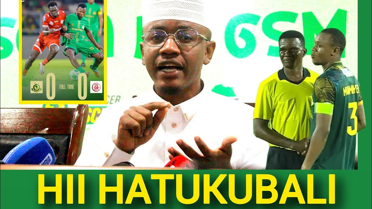 ALLY KAMWE ACHEFUKWA AFICHUA YOTE YALIYOFANYIKA KATIKA DERBY YANGA KUCHEZA CHINI YA KIWANGO