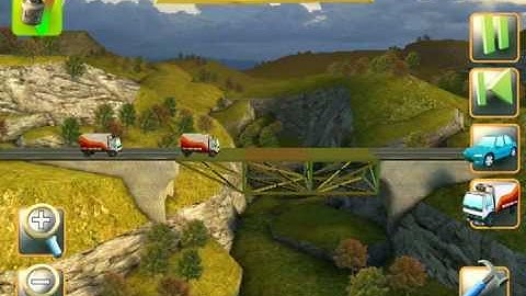Bridge Constructor - Bridge 3 - Westlands - Walkthrough