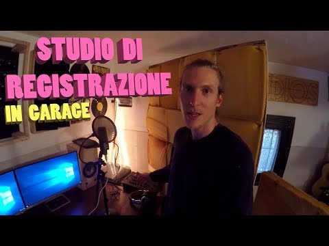 Trasformare il garage in uno studio di registrazione -  La nuova configurazione