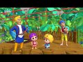 Au parc de la jungle en famille | Comptines avec Bébé Louis | Little Angel Français Mp3 Song