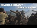 Beach Assault D-Day Reenactment with 29th Infantry Division Living History Group