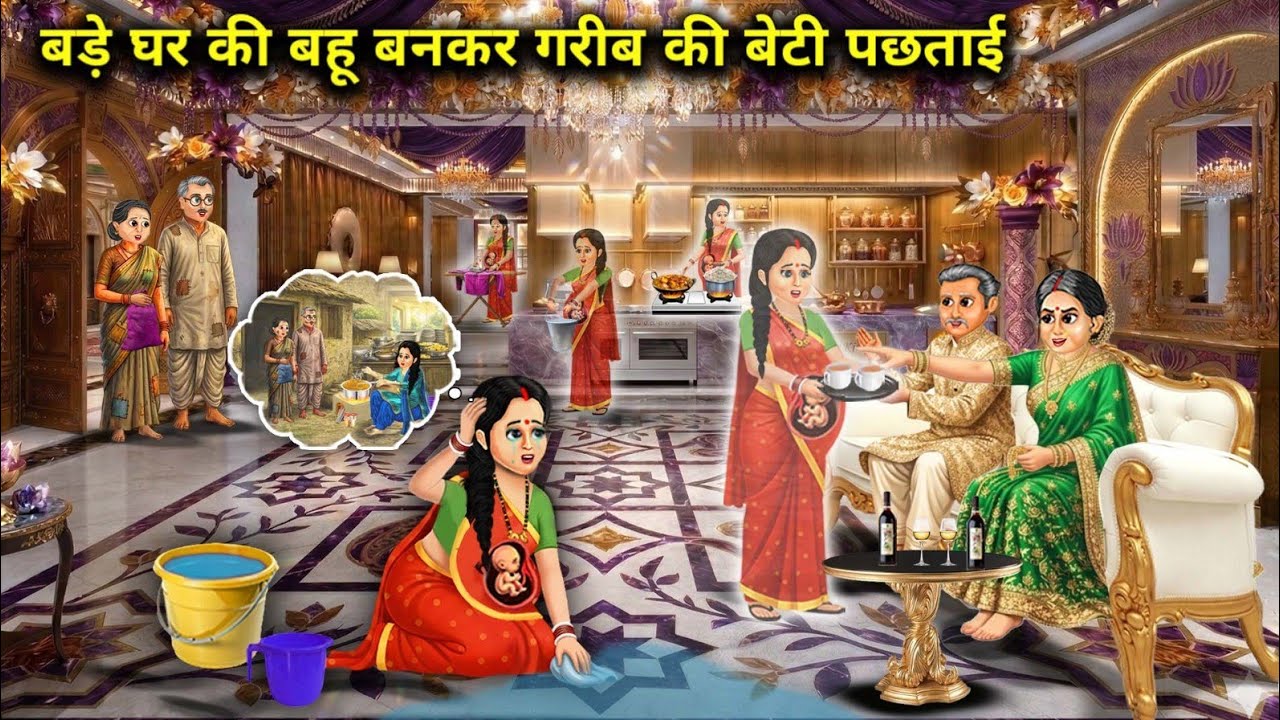 बड़े घर की बहू बनकर गरीब की बेटी पछताई |The poor girl regrets becoming the daughter-in-law of a rich