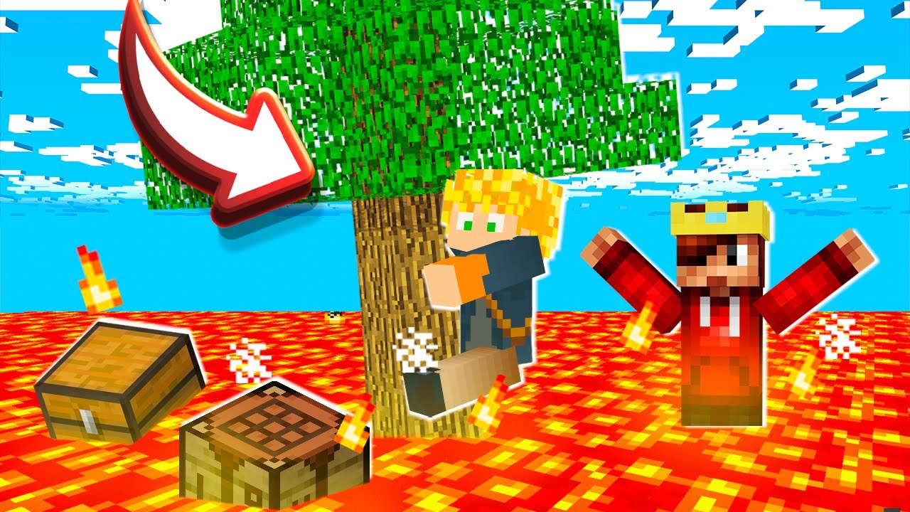 A LAVA SOBE A CADA 10 SEGUNDOS NO MINECRAFT