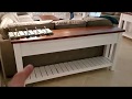 Video Walk Around 5 Piece Farm Table Set with Chairs - Naples Farmhouse Tables Video Walk Around 5 Piece Farm Table Set with Chairs - Naples Farmhouse Tables
