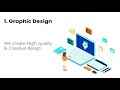 1 Graphic design landingpage Lottie JSON animation by graphicsgenisys