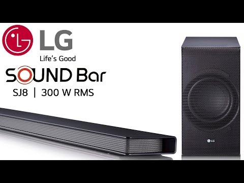 Review LG SJ8 - Nueva Barra de Sonido Multiroom