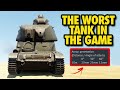 THE WORST TANK IN WAR THUNDER (27mm of Penetration) - AMC.34 YR in War Thunder