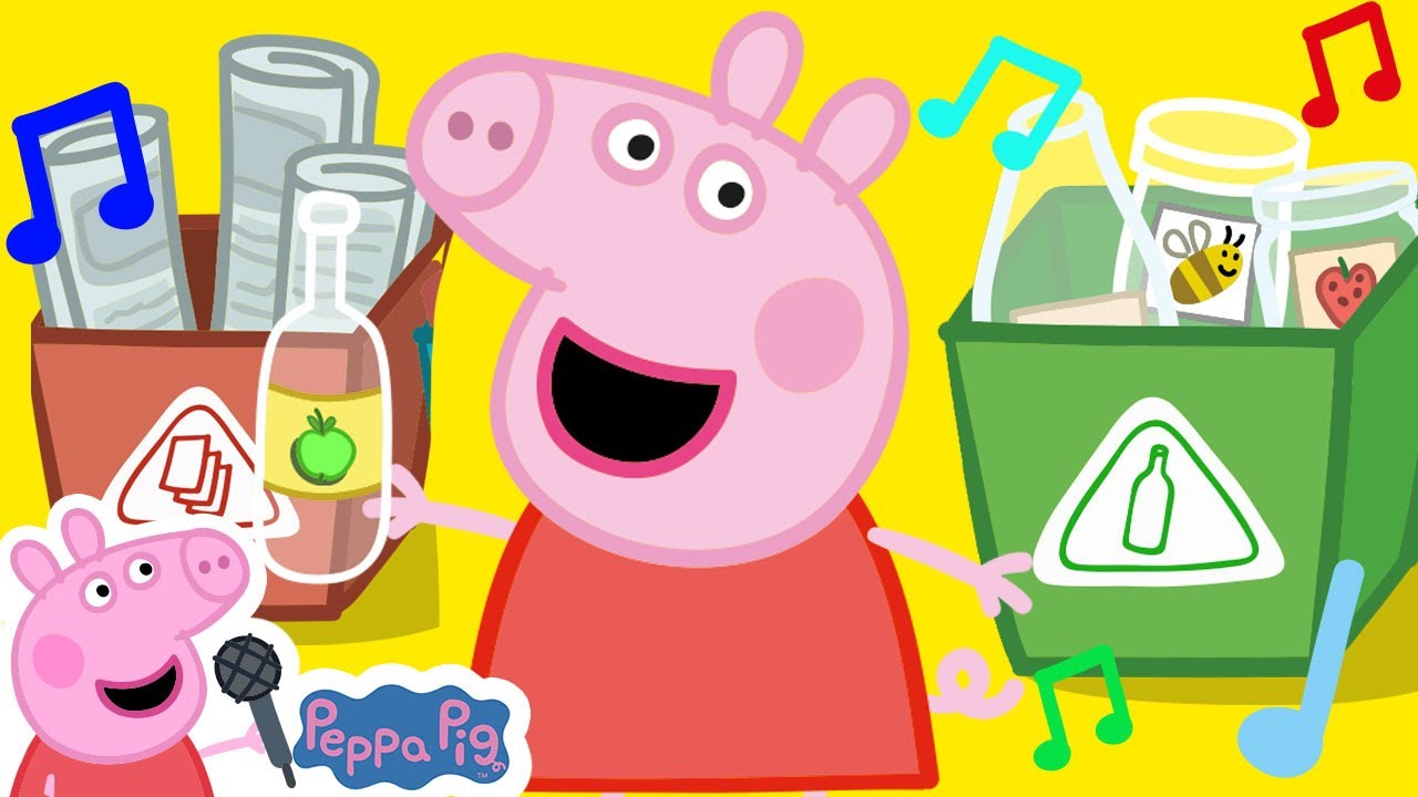 Peppa Pig | New | Recycling Song | Peppa Pig Songs | Peppa Pig Nursery Rhymes & Kids Songs