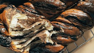 Chocolate Sourdough Babka Recipe | Reteta Cozonac Babka cu Ciocolata