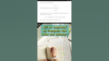 Gram Matrix for Neural Style Transfer | Data Science Interview Questions