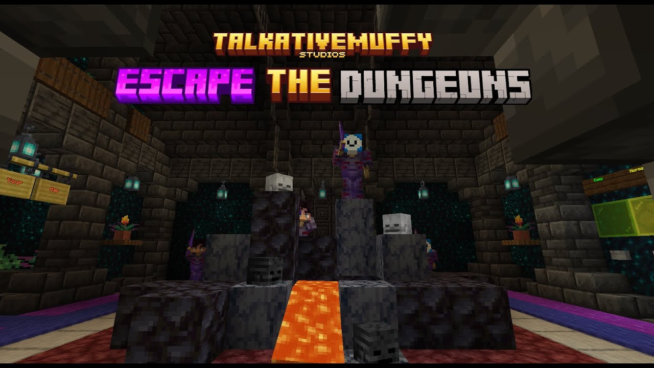 Escape The Dungeons | New Upcoming Game Map For Java Edition | Showcase Teaser-1 | TTM Studios