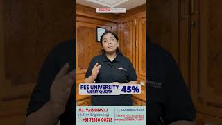 PES University Admission 2026 🔥 Fees & Process Explained in 30 Sec!