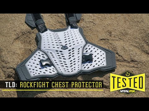 Rockfight Chest Protector Solid Blue – Troy Lee Designs