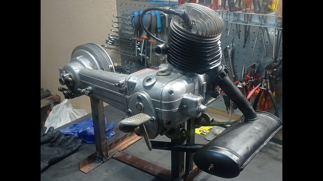 Lambretta 125LD Eibar de 1957. Hoy ARRANCAMOS el motor!!!. Video 17