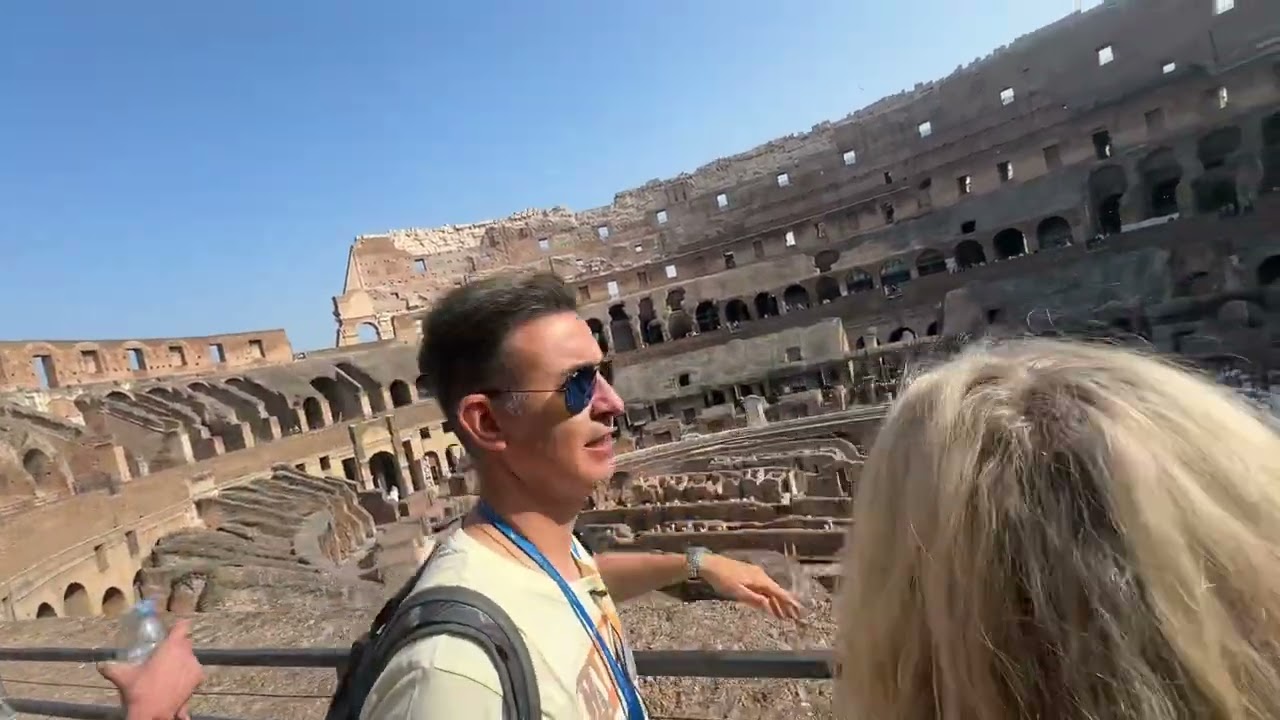 Rome Colloseum Top View - June 12. 25