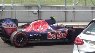 Formula 1 Practice Start 2016 V6 SOUND HUNGARORING
