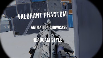 [Blender] Valorant Phantom Animation Showcase (Headcam)
