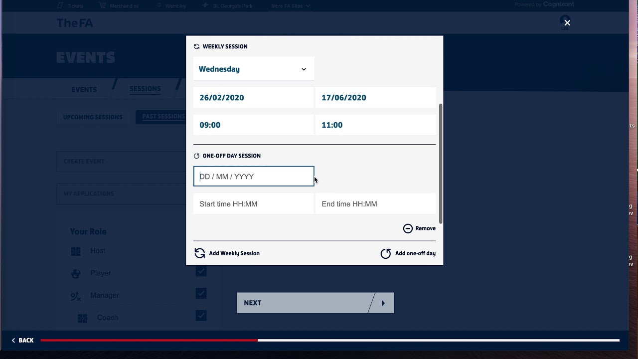 Creating an event with Events Engine - YouTube