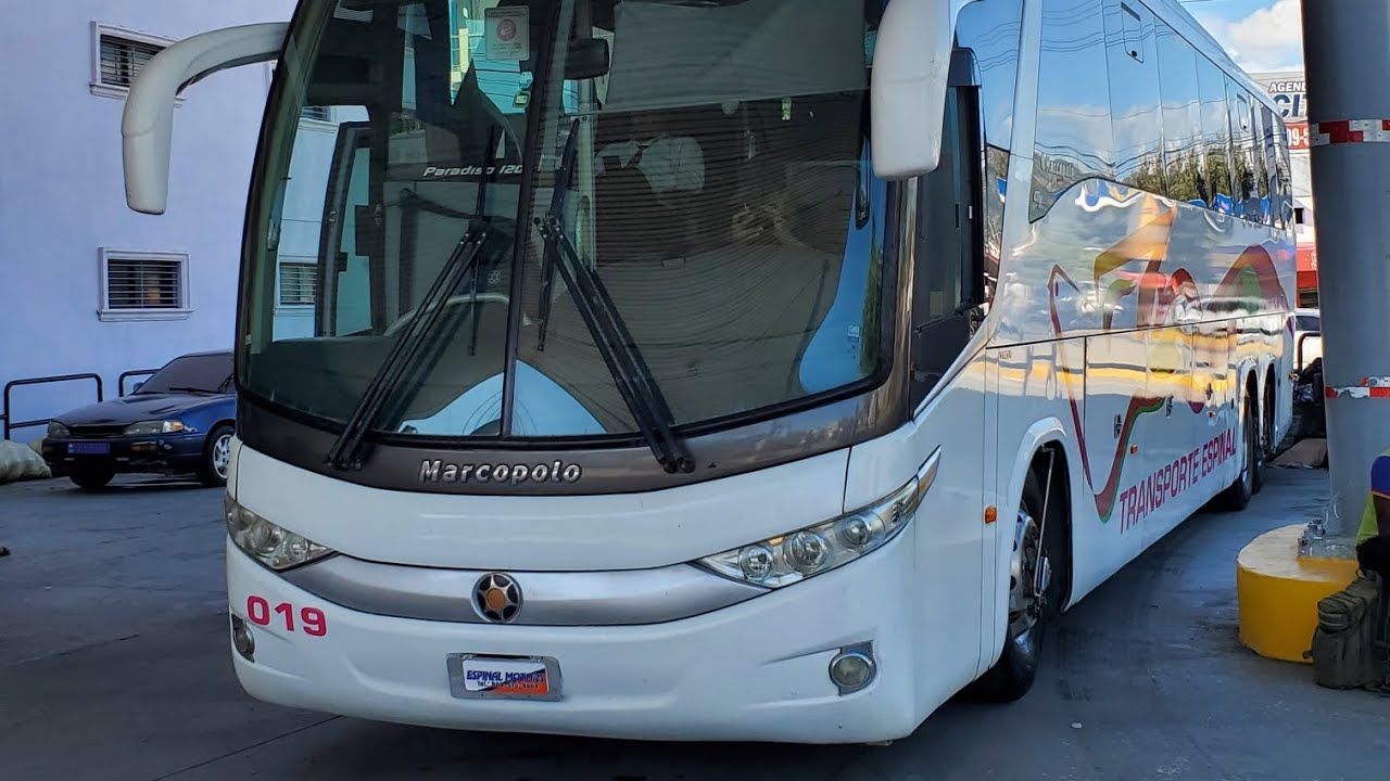Marcopolo G7 paradíso 1200 Volvo B12R 6x2 Ficha 019 Transporte Espinal ...