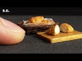 Making Miniature Croissants and Baskets 1/12 Scale