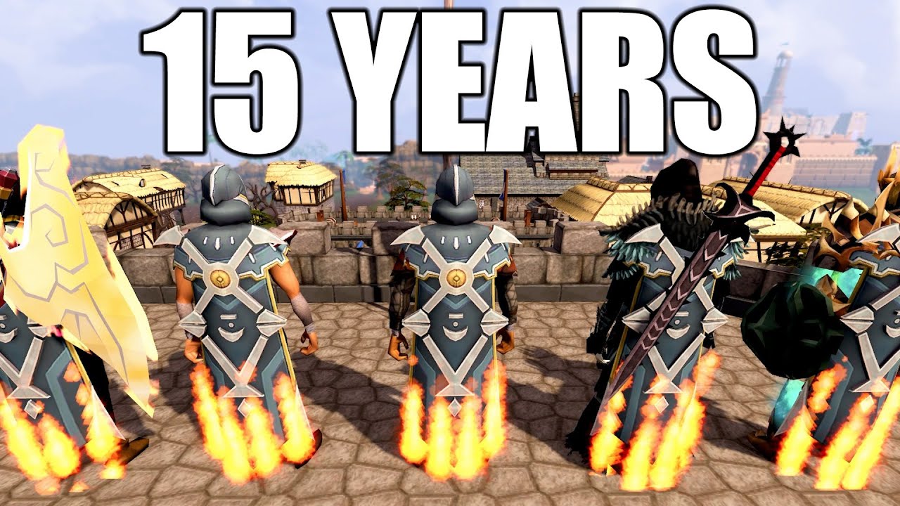I Never Forget My PASSWORDS - Runescape 15-Year Veteran Capes On 5 Accounts!