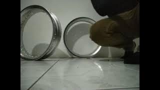 unboxing velg tdr U shape 17x3.00 inch & 17x3.50 inch silver, cakep abis
