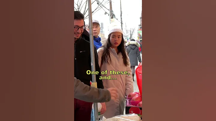 Buying groceries in perfect Mandarin