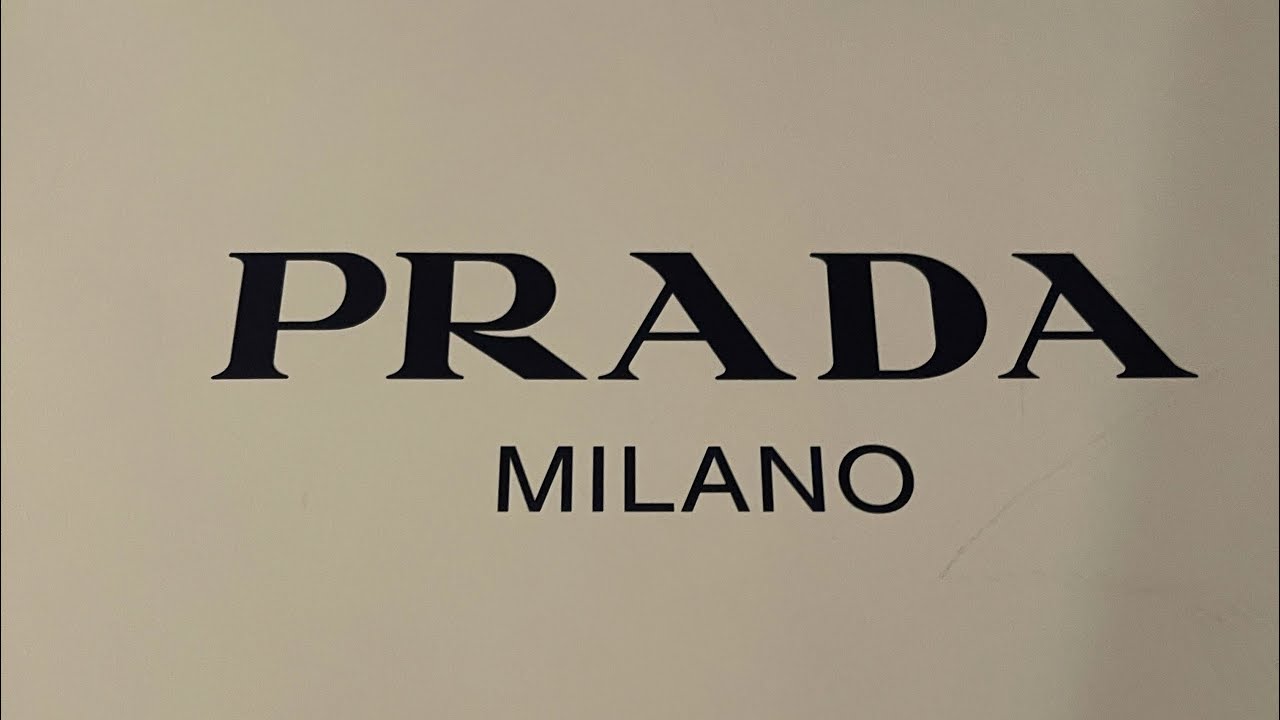 Prada wallet on chain unboxing 2021 and what fits