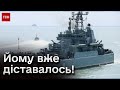 💥 Просто в річницю загибелі свого тезки! Бойовий десантний корабель &quot;Цезар Куніков&quot; підбили