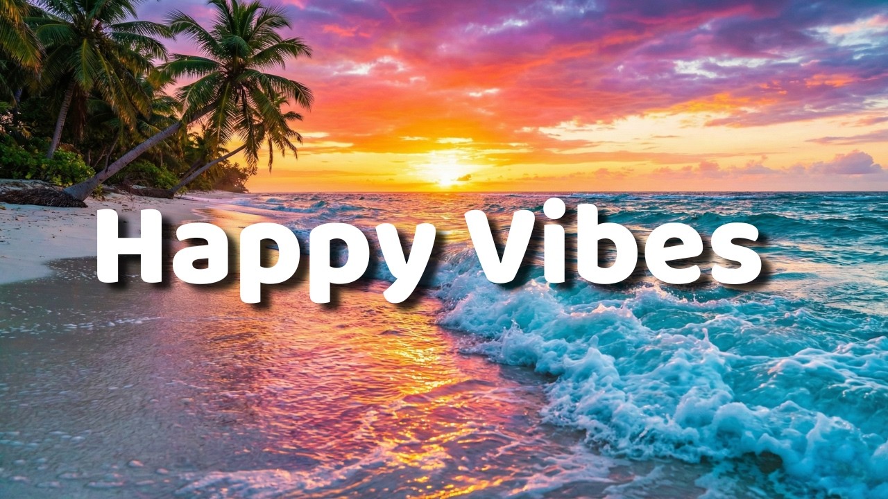 Happy Vibes 🌴 Chillout & Deep House Playlist for Positive Energy & Happiness