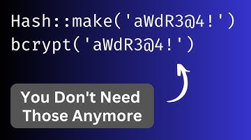 NEW in Laravel 10.10: Cast Password as "hashed"