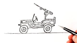 jeep draw easy military