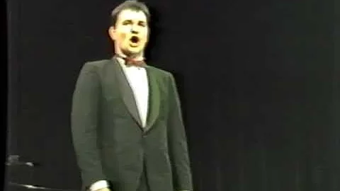 1984: David Hibbard, bass opera singer, in the Fin...