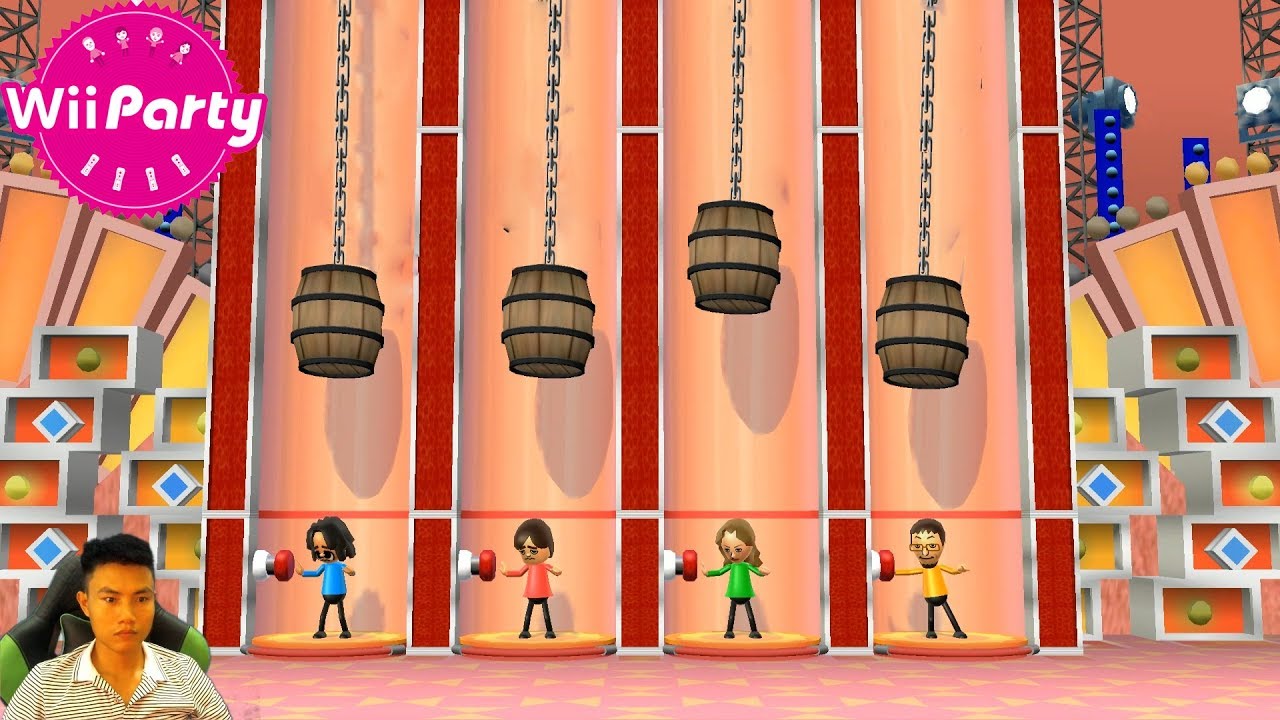 Wii Party Spin Off - Player Vs Hiromi Vs Kathrin Vs Daisuke | Who Will Win| JinnaGaming