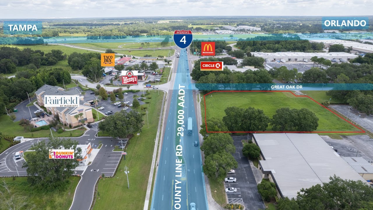 FOR SALE - 0 County Line Rd, Lakeland, FL - Office / Retail Site near I-4