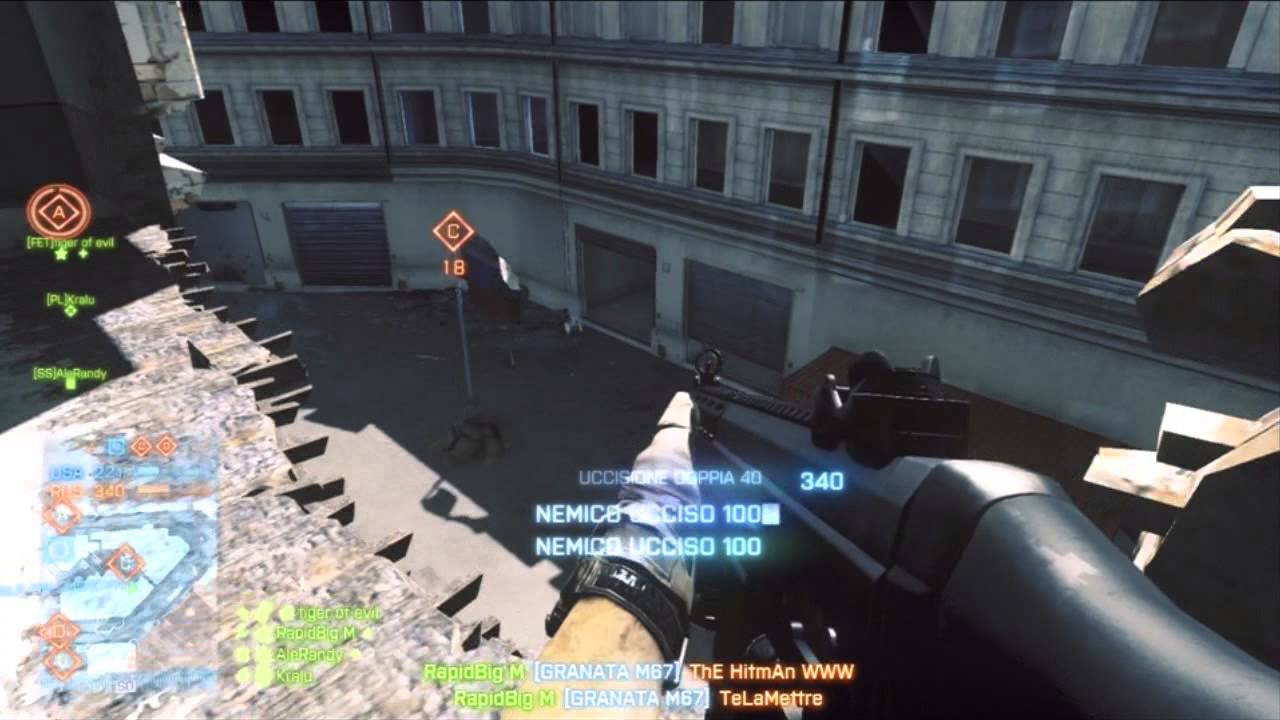 Battlefield 3 multi kill