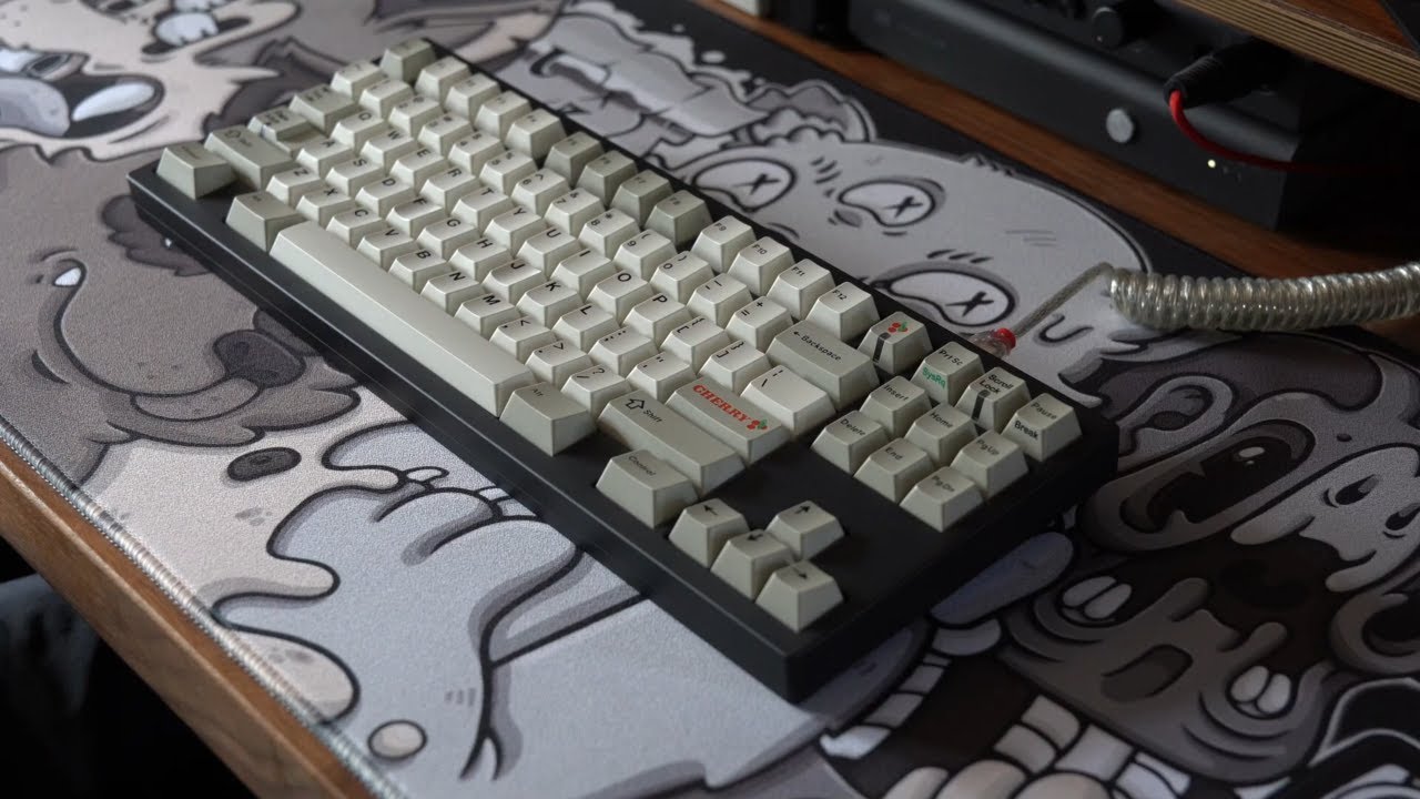 SSJ3 Top Mount Sound Test - Cherry Mx Browns