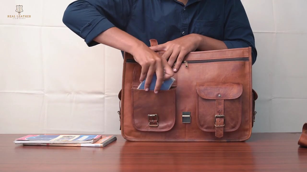 Mens Business Briefcase Satchel David Jones Work Office College Crossbody Bag 13 Inch Laptop Bag Multi Pocket Shoulder Messenger Bag PU Leather Elegant Travel
