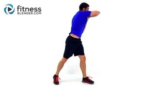 Cardio Kickboxing Workout with Ab Exercises - 37 Minute Fat Melting Routine with Fitness Blender