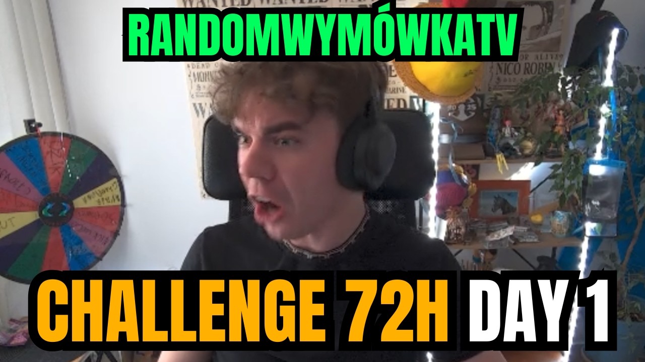 DZIEŃ 1 CHALLENGU Z KUBONEM | GENERATOR WYMÓWEK | RANDOMBRUCETV