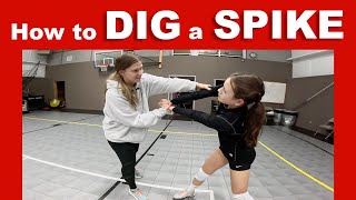 How to DIG a Spike - Volleyball Defense Tutorial