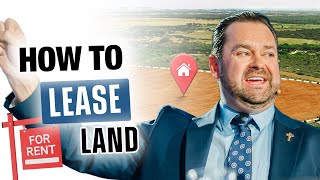 How to Make Money From LEASING Land Properties