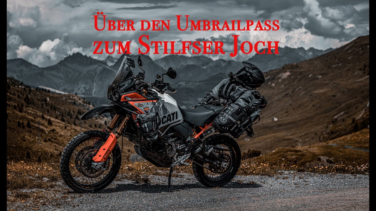 Über den Umbrailpass zum Stilfser Joch (Uncut/Musik) DUCATI Desert X RALLY